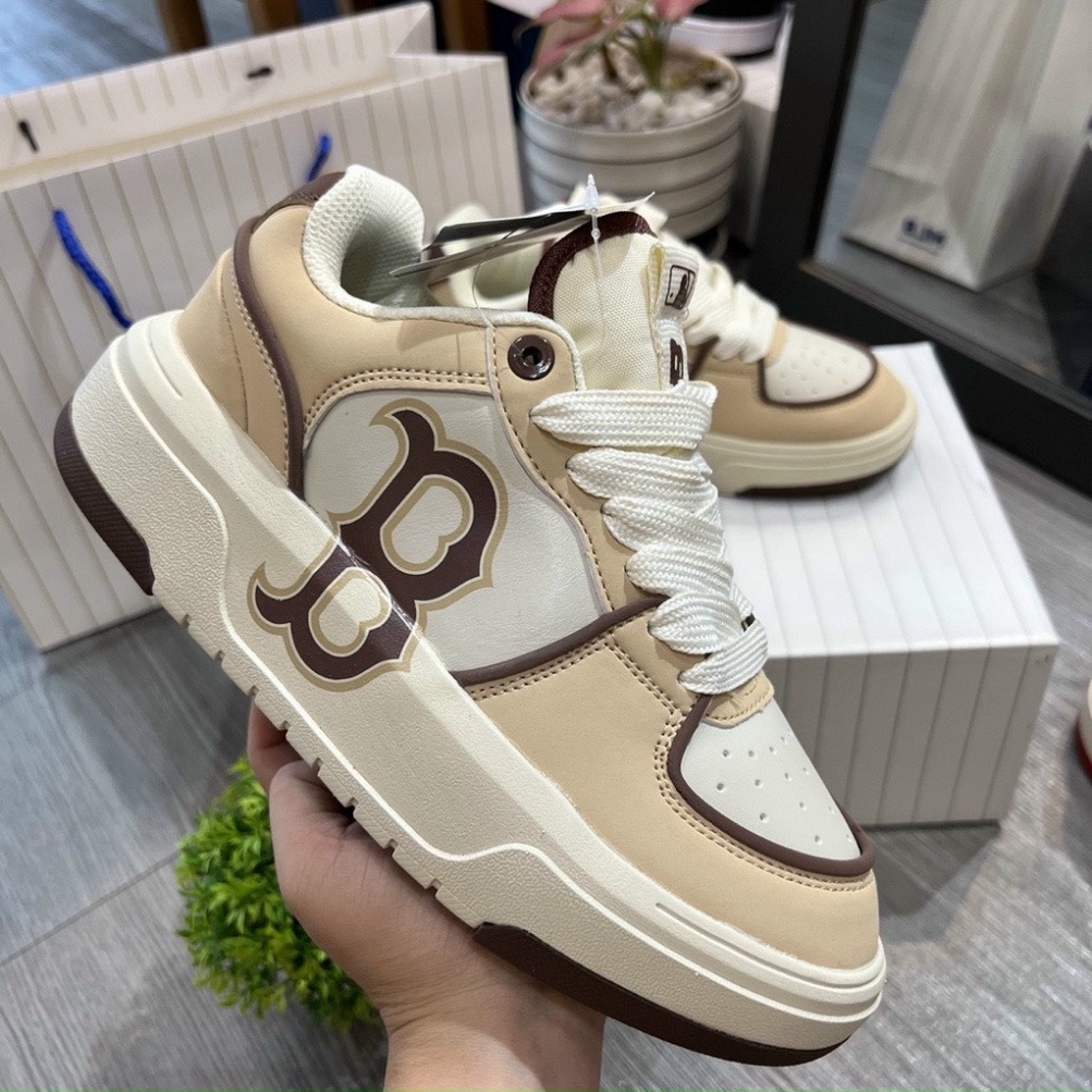 Giày sneaker MLB Chunky Liner NY New York Yankees Màu Xanh, Đen, La Cổ Thấp Cực Kỳ chất cho nam nữ dễ phối đồ | BigBuy360 - bigbuy360.vn