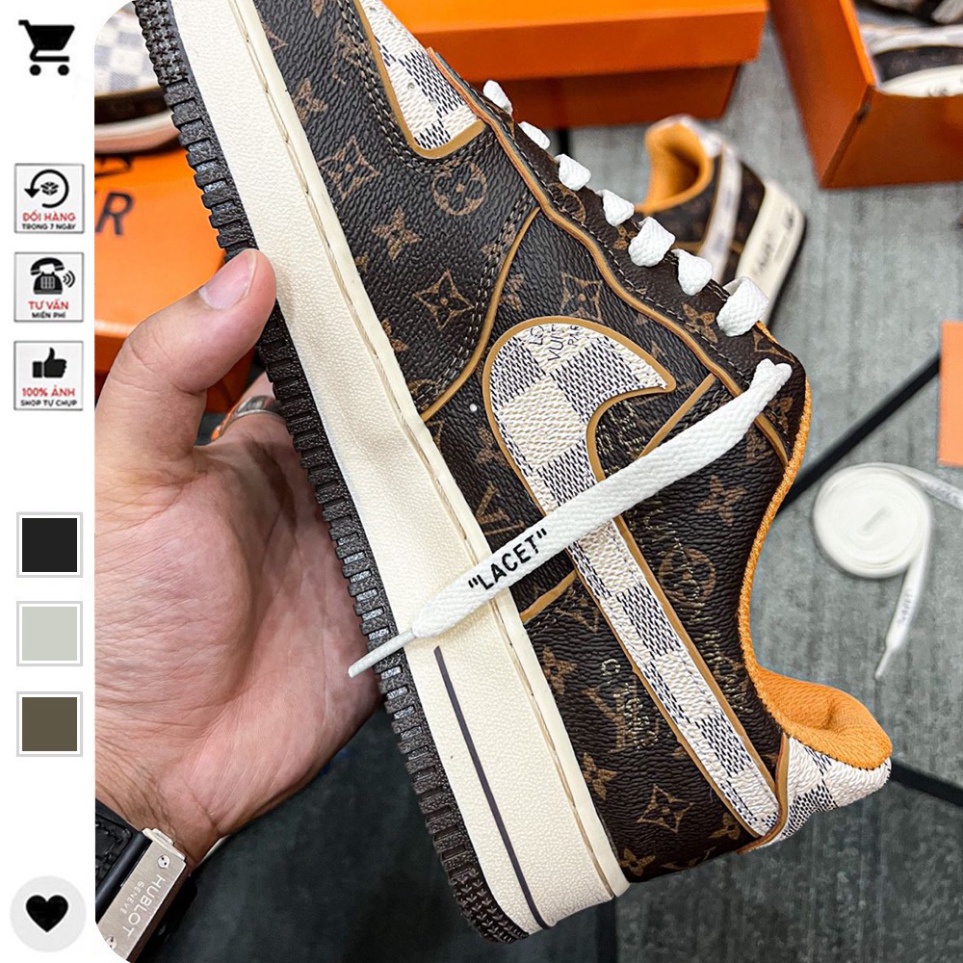 Giày Nike_Trắng LV AF1, Giày Air Force 1 LV Louis Vuitton Nam Nữ Hàng Đẹp Full Box Bill | BigBuy360 - bigbuy360.vn