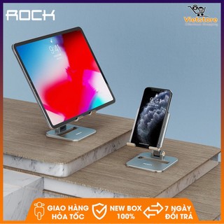 Giá đỡ điện thoại, máy tính bảng Rock Space Có Thể Gập Lại Điện Thoại Cho iPad 7.9 9.7 10.5 11 12.9 Inch