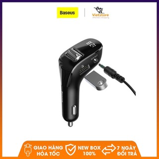  Tẩu Sạc Baseus Bluetooth 5.0 Đa Năng Dành Cho Xe Ô Tô