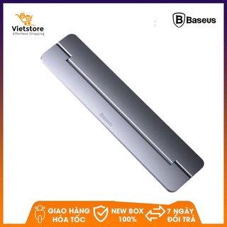 Giá đỡ tản nhiệt laptop Baseus dạng xếp, siêu mỏng chỉ 0.3cm, góc 8°, có thể gập gọn lại