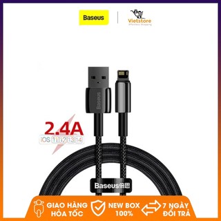 Cáp Sạc / Truyền Dữ Liệu Baseus 2.4a Usb Cho iPhone 11 12 Và Ipad
