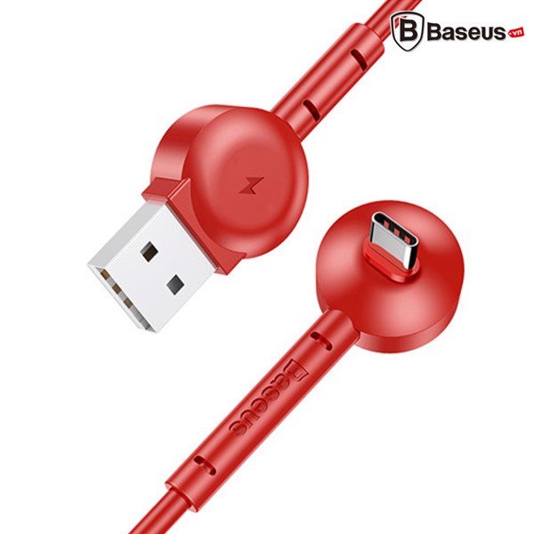 Cáp sạc Baseus Maruko Video USB Type C LV206 cho Smartphone & Tablet Anđroid (, Siêu Bền, Đầu nam châm)