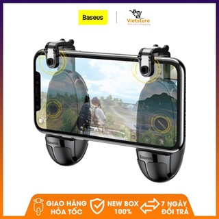 Tay cầm game thương hiệu Baseus L1R1 có nút chơi game PUBG cho smartphone Iphone , Samsung, Xiaomi..