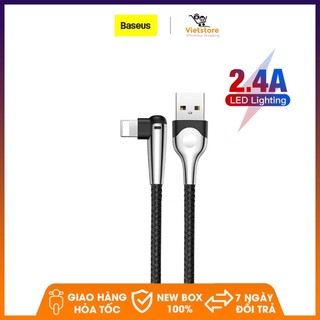 Dây cáp sạc 2.4A dành cho táo chất liệu dù chống rối