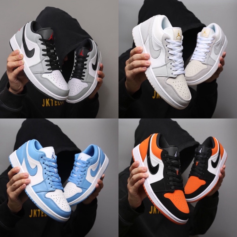 Giày Jordan 1 cổ thấp các màu Hot trend thể thao sneaker nam nữ,hàng JD1 low full box full bill | BigBuy360 - bigbuy360.vn