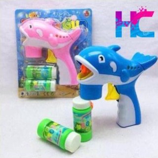 Đồ chơi cá heo thổi bong bóng xà phòng cho bé - hang_chuan