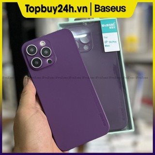 Ốp lưng dẻo siêu mỏng nhiều màu Memumi Slim Case cho Điện Thoại 14 Pro Max , 14 Plus , 13 Pro Max