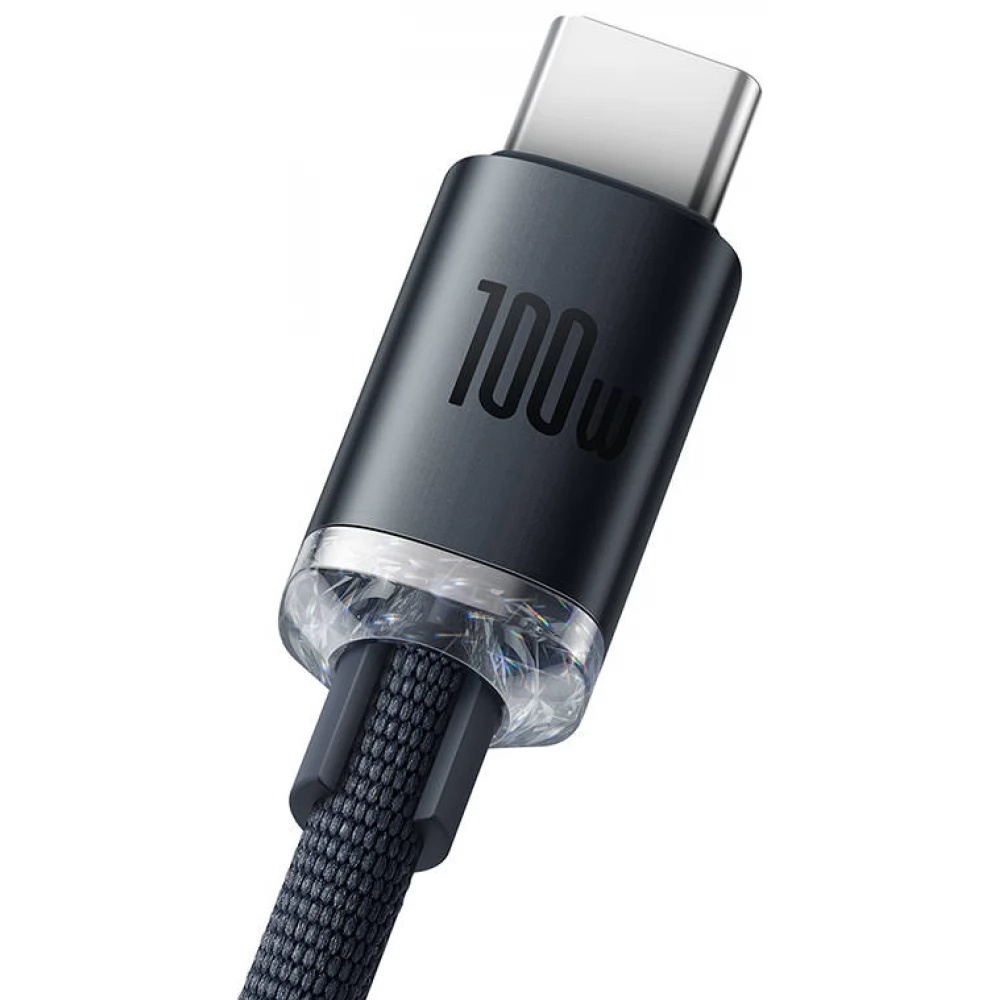 Cáp Sạc Nhanh Bọc Dù Baseus USB to Type C 100w 2.4A_Bảo Hành 12 Tháng_Topbuy24h.vn