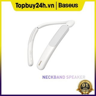 Loa đeo cổ bluetooth 5.2 baseus n10 neck speaker âm thanh vòm có thể gập - topbuy24h