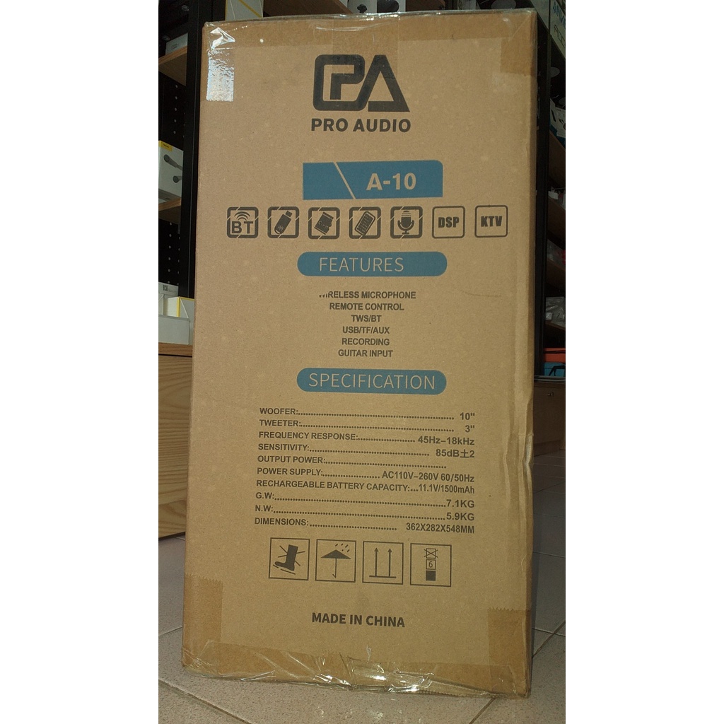 Loa kéo Karaoke Pro Audio A12/A10 Siêu Bass Công Suất Đỉnh 1000W-1500W