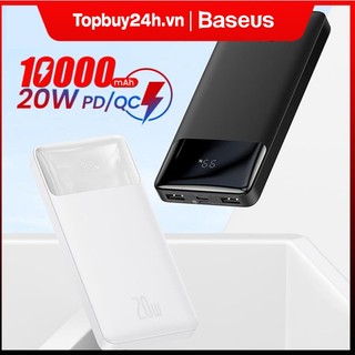 Pin sạc dự phòng baseus sj04 pd nhỏ gọn 20w 10000mah 20w/15w