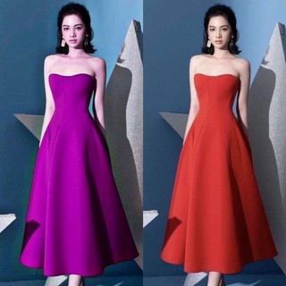 Đầm maxi,đầm body dáng dài đũi xốp đan dây ngực