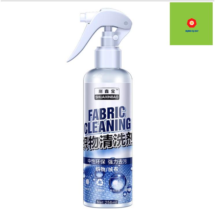 Chai xịt vệ sinh vải nỉ trần xe ghế ngồi Fabric Cleaning hiệu Shuaxinbao