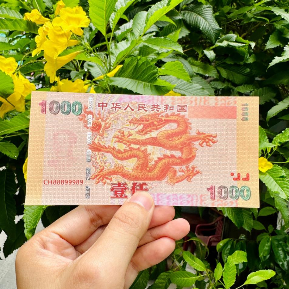 [100 TỜ] Tiền Lưu Hình Con Rồng Phong Thuỷ May Mắn Do Trung Quốc Phát Hành