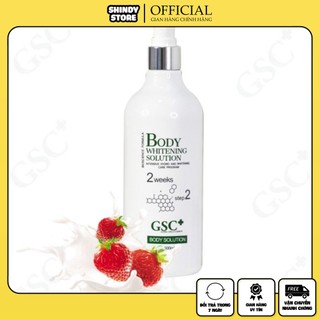 Kem ủ trắng Body Whitening Solution GSC+ (500ml)