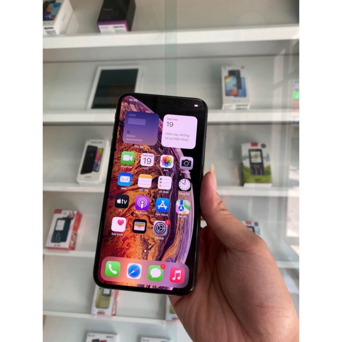 Điện thoại Xs max siêu mới 98% bảo hành 12 tháng lỗi 1 đổi 1 trong 7 ngày,nguyên zin máy chính hãng VN/A