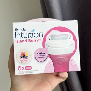 [Tách lẻ, che tên] Đầu thay dao cạo Schick Intuition đầu bơ