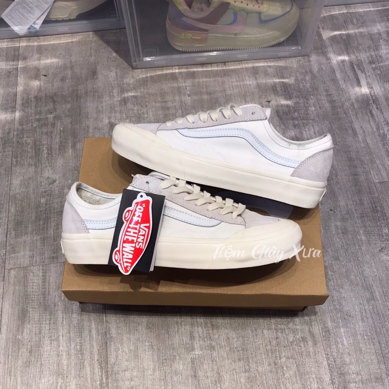 GIÀY Vans style36 ultracush decon trắng lai au