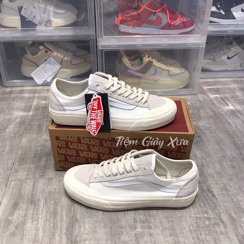 GIÀY Vans style36 ultracush decon trắng lai au