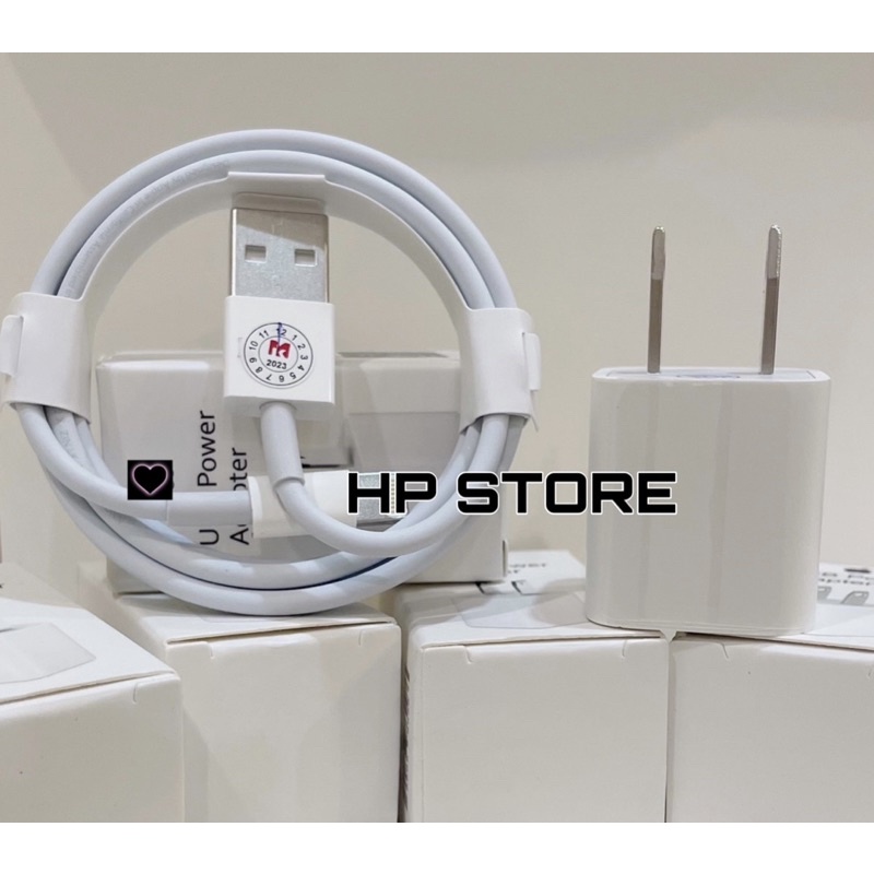 Củ sạc zln vuông 5W + cap cho các dòng máy táo.