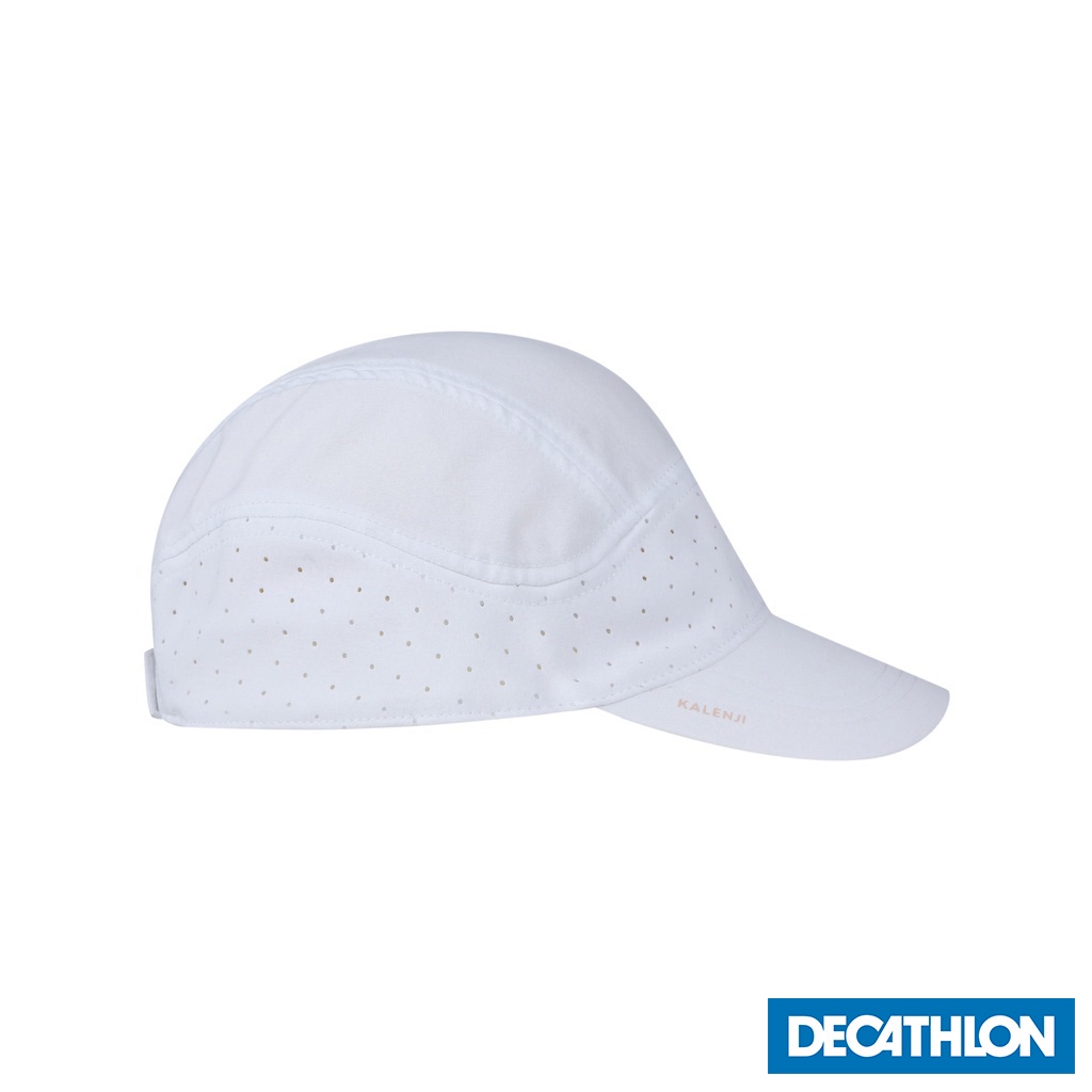 Mũ nón lưỡi trai chạy bộ Trắng DECATHLON KALENJI mã 8736631