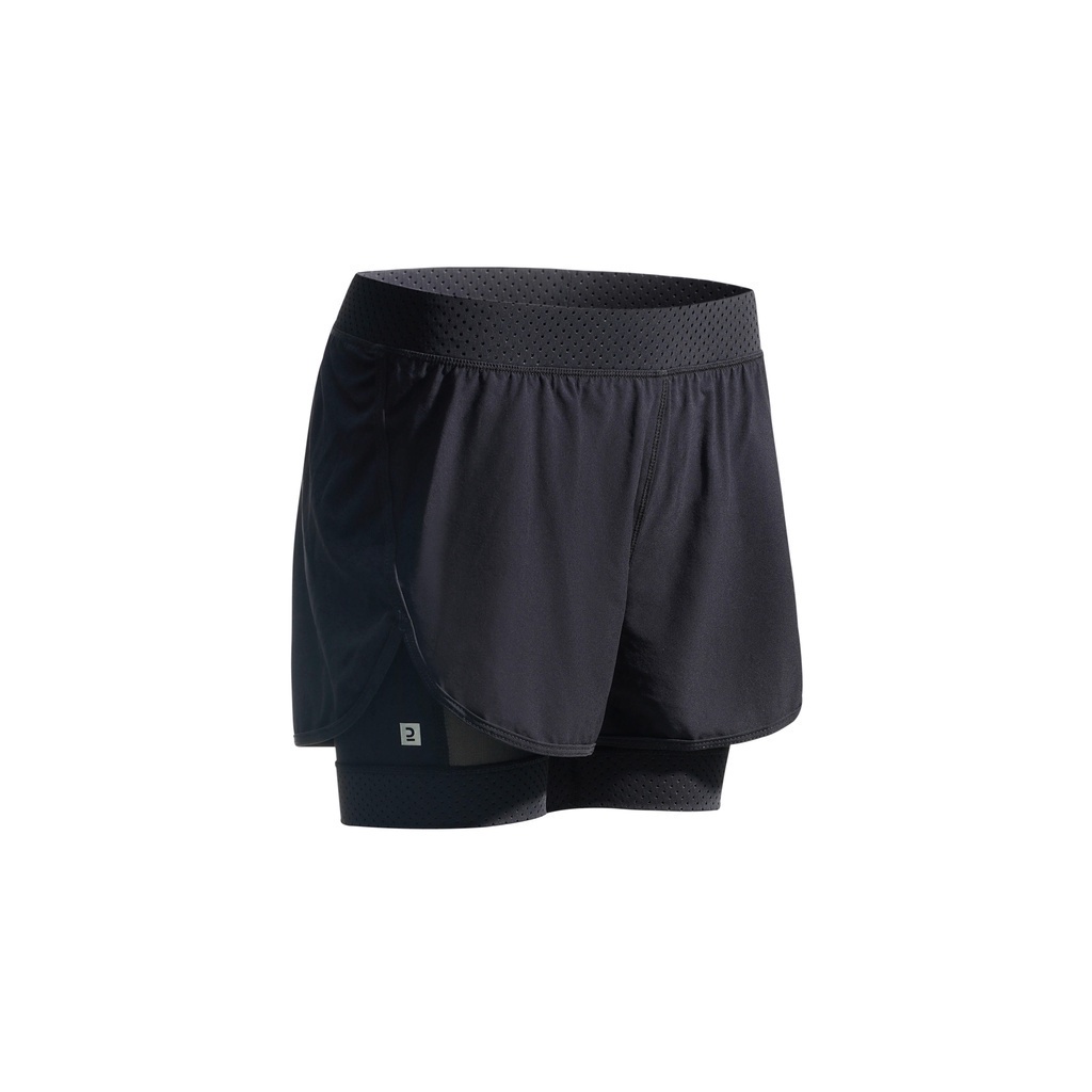 Quần short tập fitness 2 trong 1 ngăn cọ xát DECATHLON DOMYOS mã 8554865