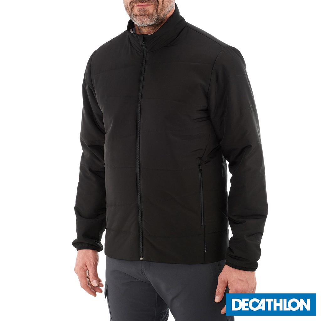 Áo phao leo núi dã ngoại Arpenaz 20 cho Nam Đen DECATHLON FORCLAZ mã 8370601