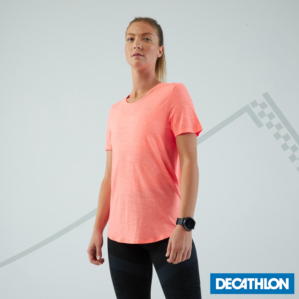 Áo thun chạy bộ thoáng khí Kiprun Care cho nữ DECATHLON KIPRUN mã 8773230