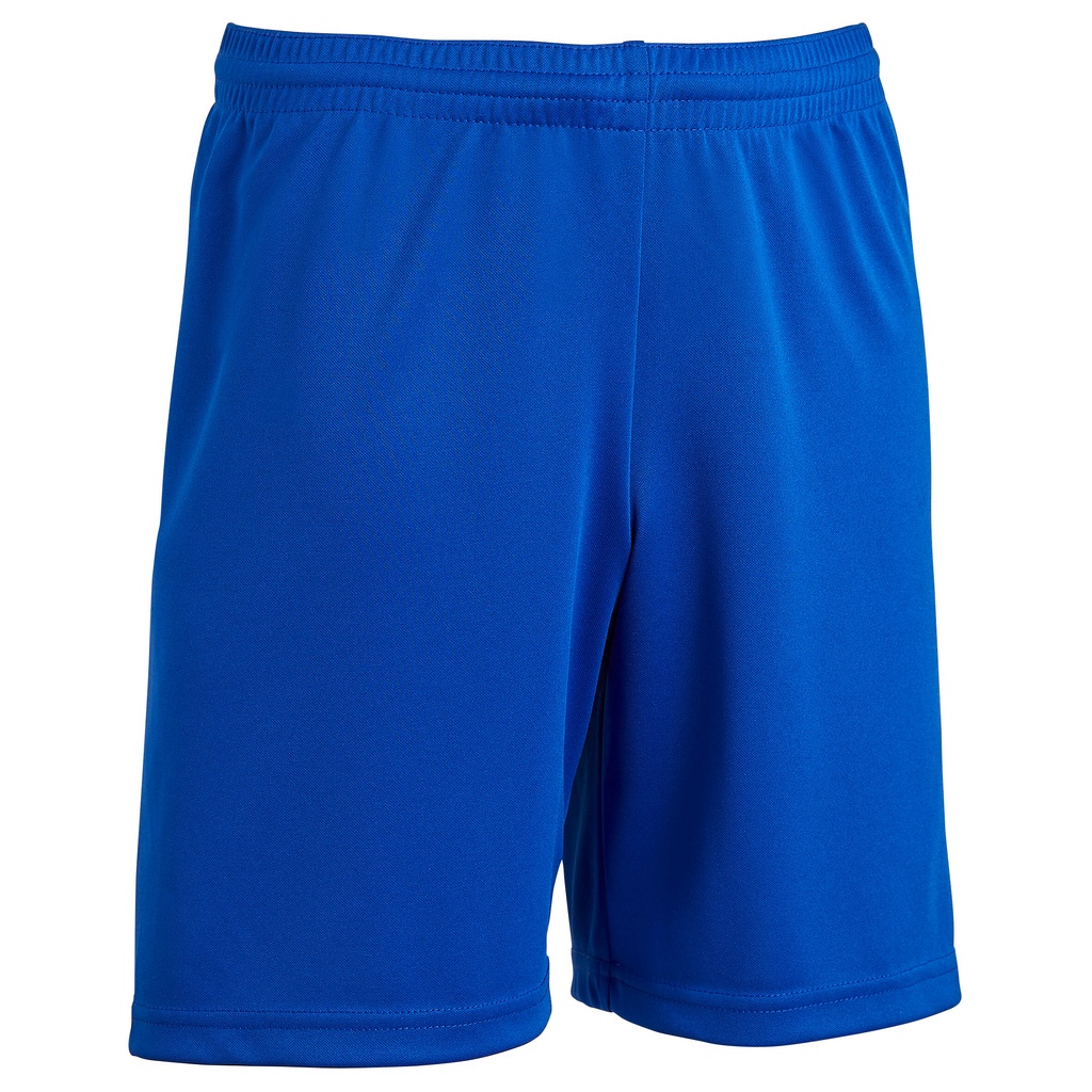 Quần Short F100 cho Trẻ – Xanh dương DECATHLON KIPSTA mã 8558494