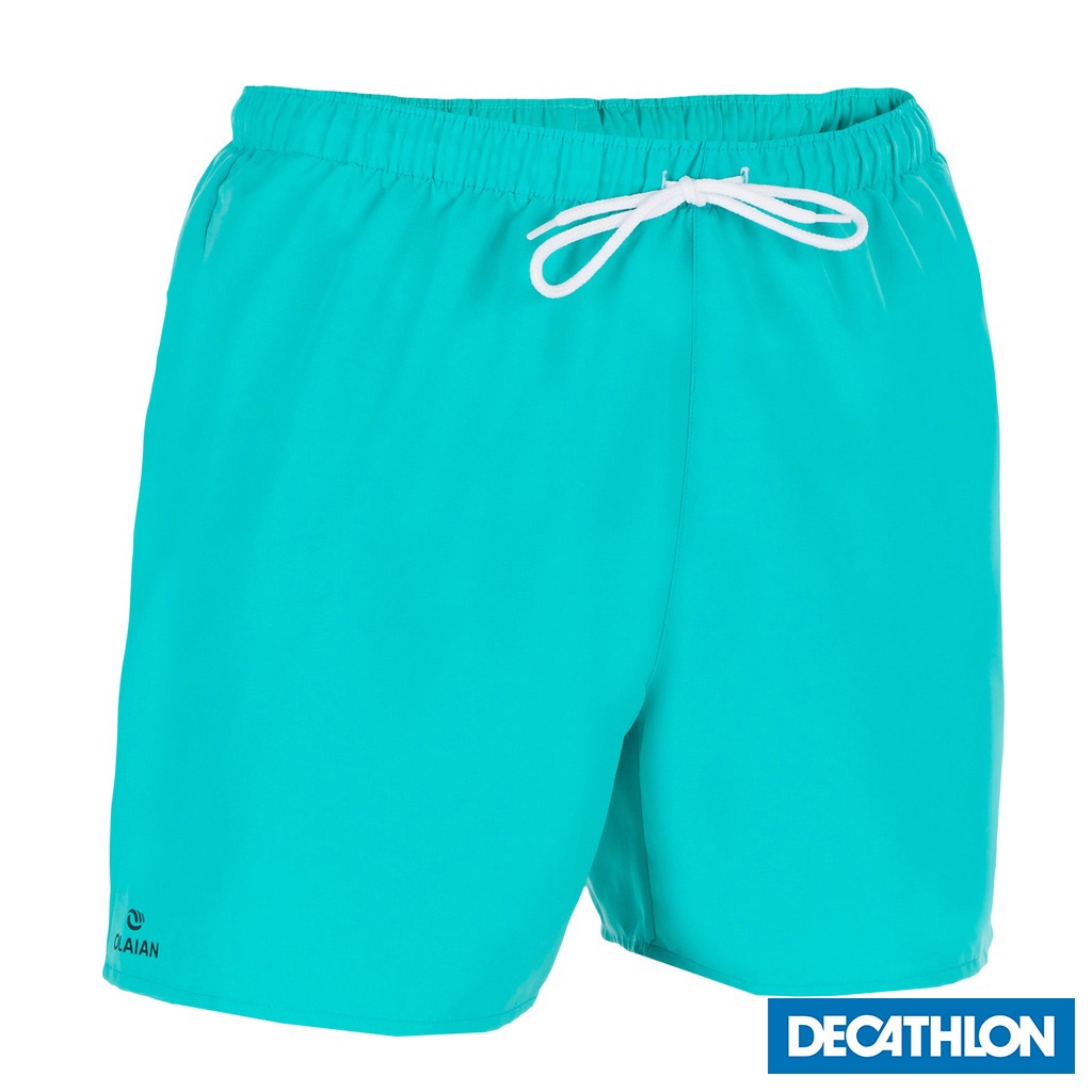 Quần short lướt ván Hendaia cho Nam Xanh ngọc lam DECATHLON OLAIAN mã 8383493