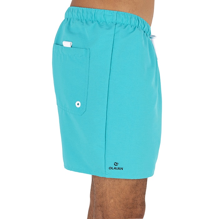 Quần short lướt ván Hendaia cho Nam Xanh ngọc lam DECATHLON OLAIAN mã 8383493