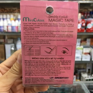 DÁN MÍ CUỘN MIRA CULOUS MAGIC TAPE
