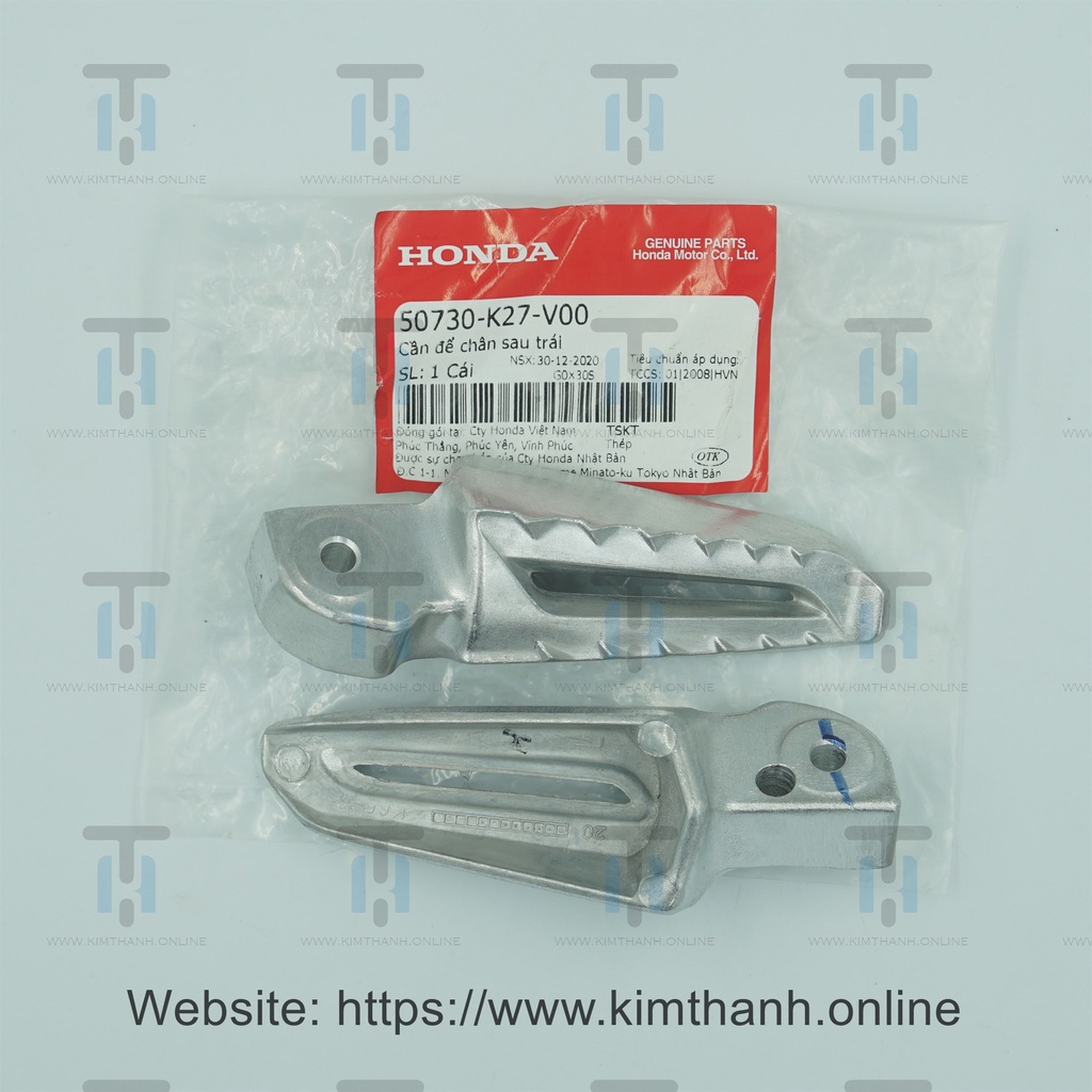 Gác xếp Airblade 2013 Honda VN _ 50730K27V00, 50720K27V00