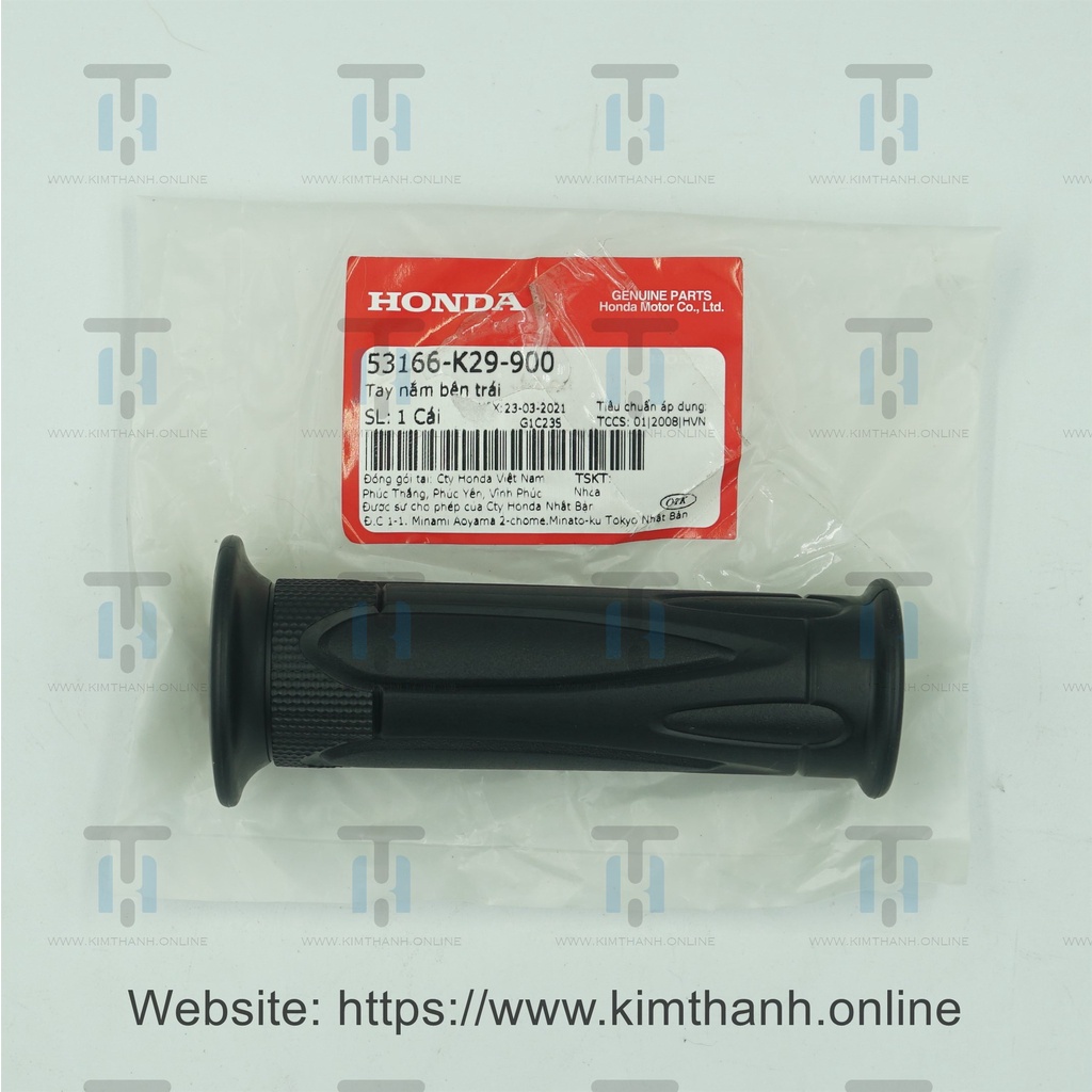 Bao tay đen trái SH Mode 2013 Honda VN _ 53166K29900