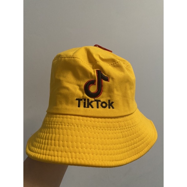 Mũ tròn, nón bucket in hình tiktokk