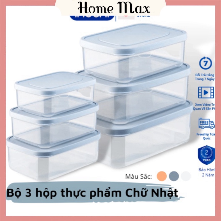 Hộp Nhựa Đựng Thực Phẩm Thức Ăn Hokkaido Cao Cấp Trong Suốt Kín Chịu Nhiệt Cao Cấp Inochi
