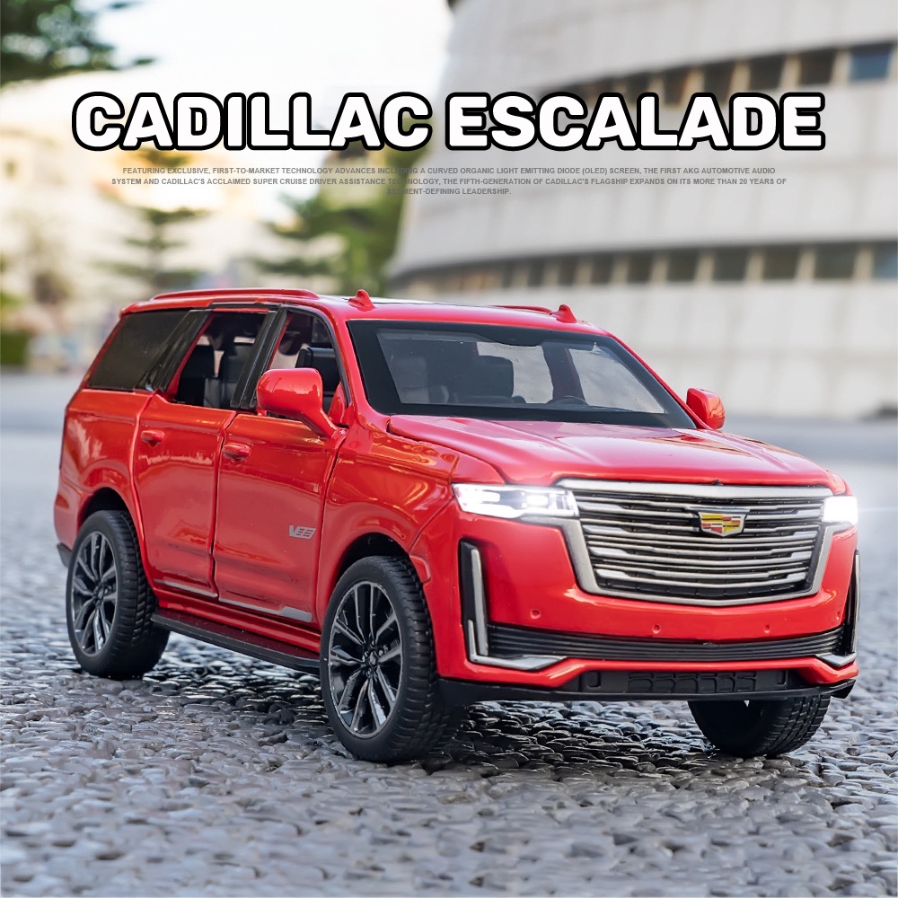 Mô Hình Xe Ô Tô Cadillac Escalade Đồ Chơi Tỉ Lệ 1: 32