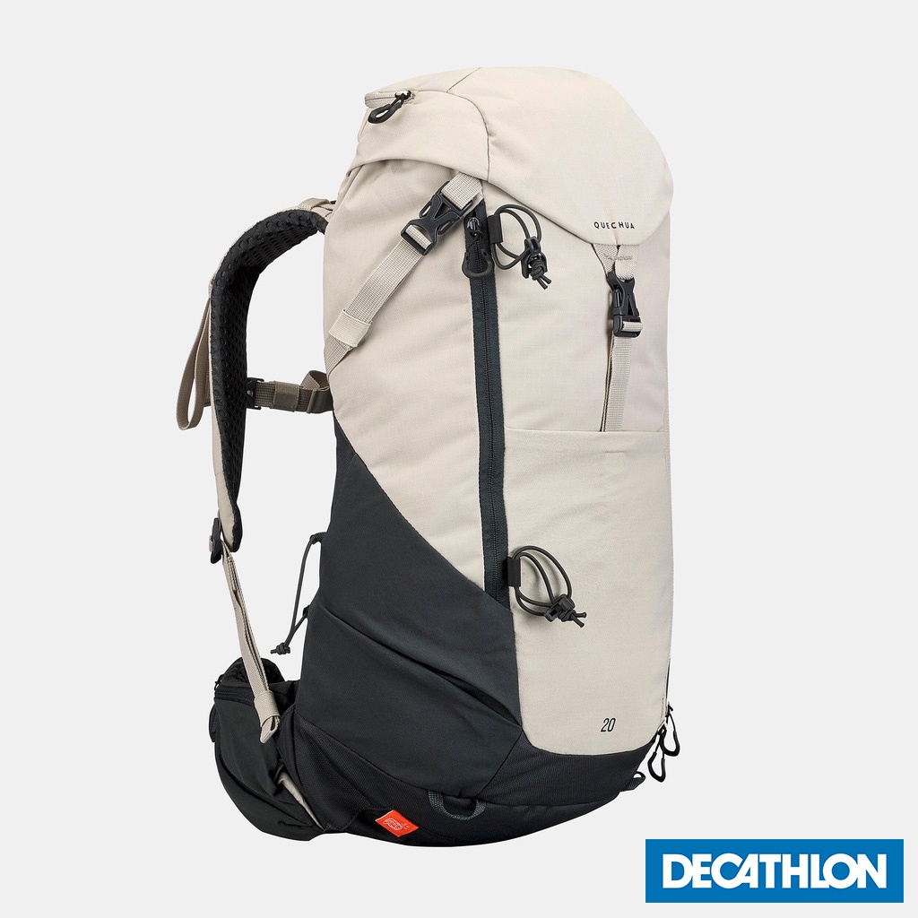Balô leo núi dã ngoại thoáng khí MH500 20L Vàng cam DECATHLON QUECHUA mã 8786732