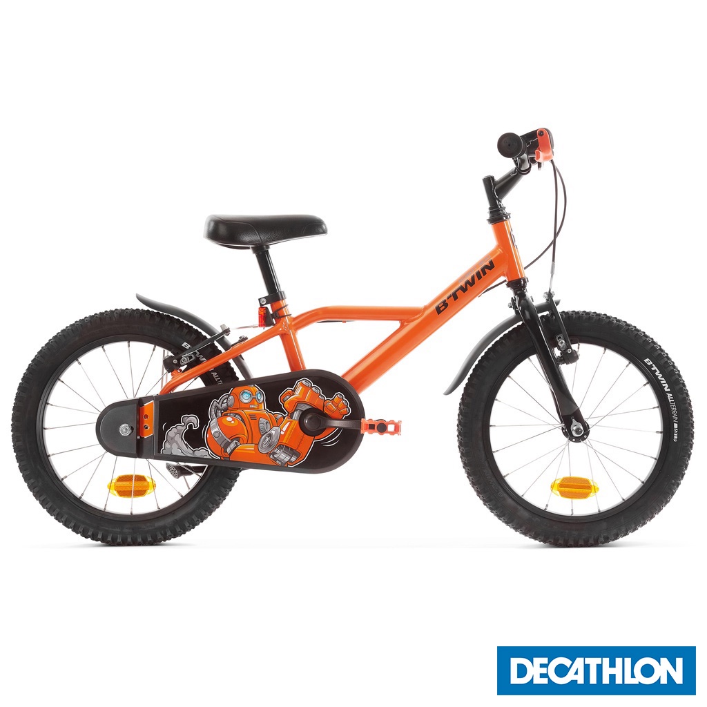 Xe đạp 16 inch 500 cho trẻ em 4-6 tuổi Robot DECATHLON BTWIN mã 8391523