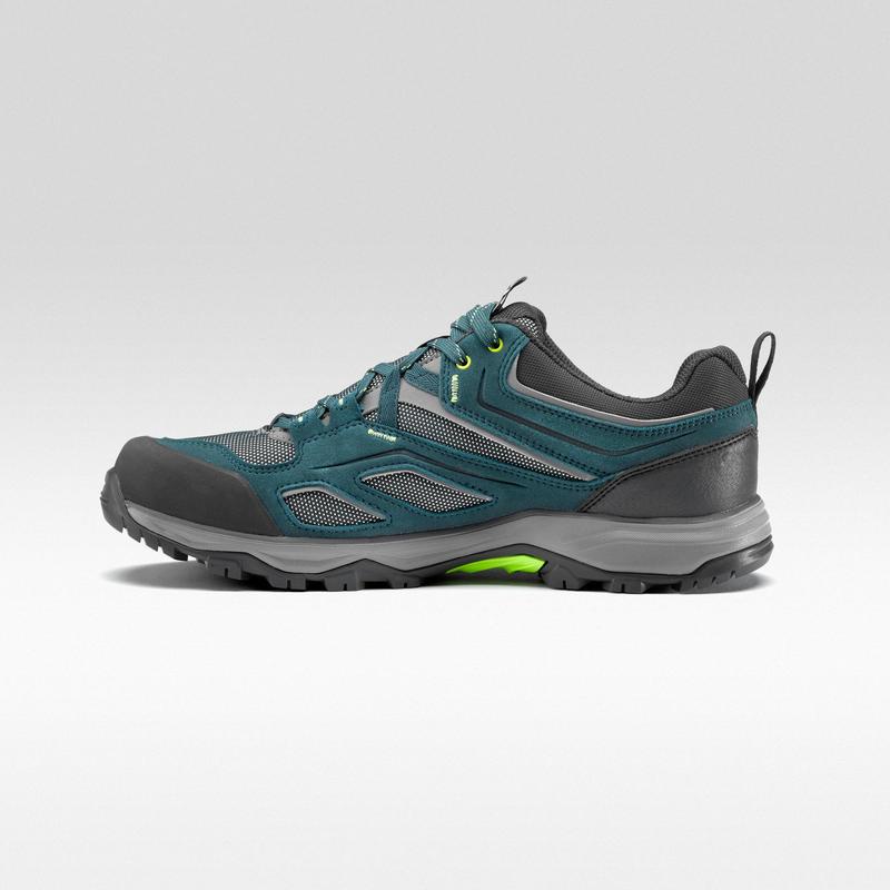 Giày leo núi chống thấm nước MH100 cho nam Xanh dương DECATHLON QUECHUA mã 8503792