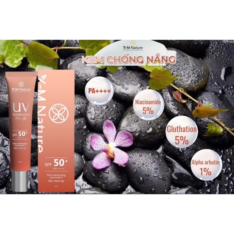 kem chống nắng vật lý chính hãng xm nature