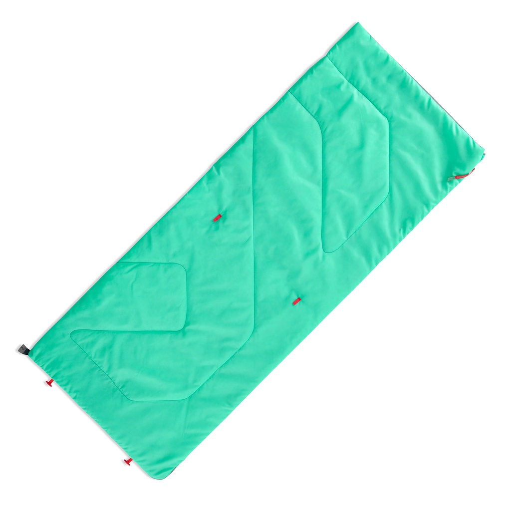 Túi ngủ 20°C MH100 cho trẻ em Xanh ngọc DECATHLON QUECHUA mã 8786311