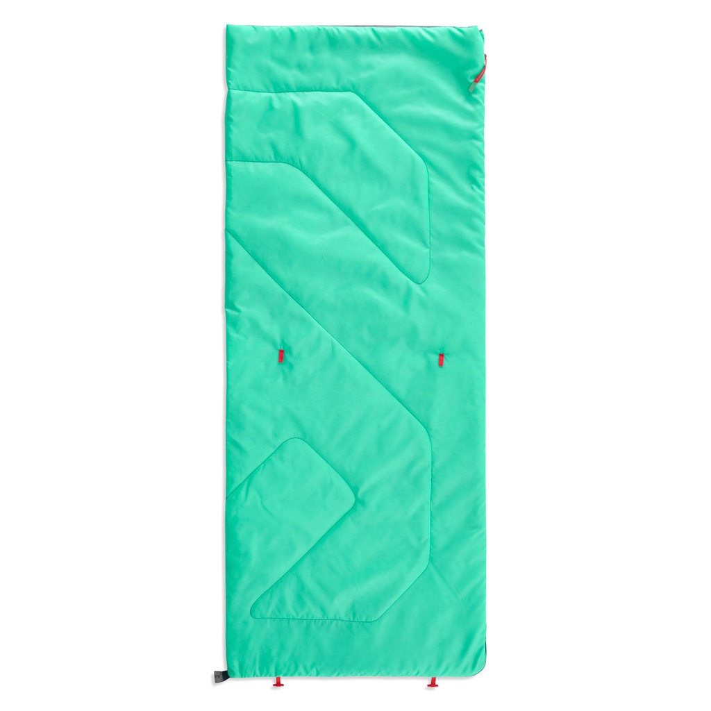 Túi ngủ 20°C MH100 cho trẻ em Xanh ngọc DECATHLON QUECHUA mã 8786311