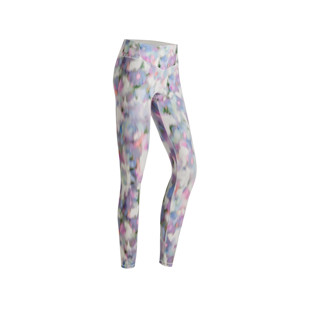 Quần legging tập fitness lưng cao fti 500 cho nữ họa tiết nhiều màu DECATHLON DOMYOS mã 8774590