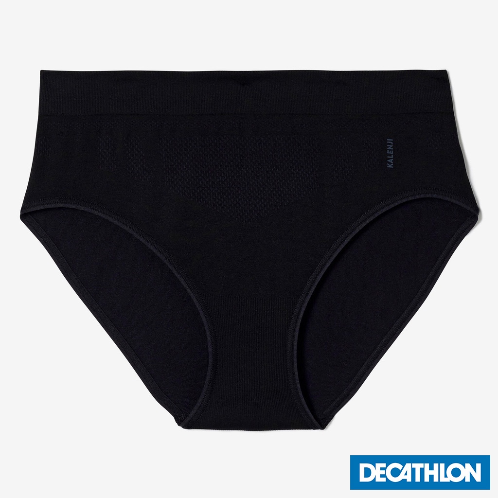 Quần lót chạy bộ cho nữ Đen DECATHLON KALENJI mã 8801508