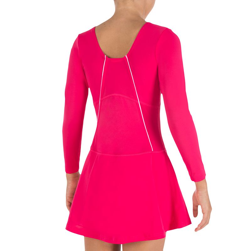 Đồ bơi một mảnh dài tay audrey cho bé gái hồng DECATHLON NABAIJI mã 8361838
