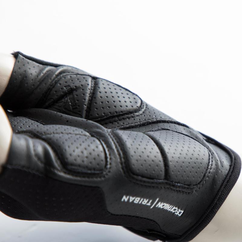 Găng tay đạp xe đường trường RoadCycling 900 Đen DECATHLON TRIBAN mã 8528199