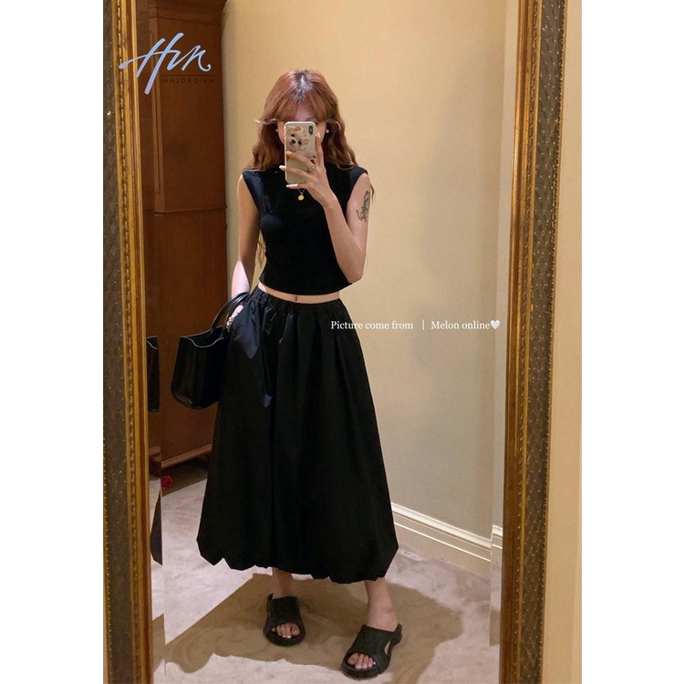 Chân Váy Chữ a Lưng Thun Cao Dáng Ôm In Họa Tiết Hoa Thời Trang Mùa Hè Hàng Mới Dành Cho Bạn Nữ