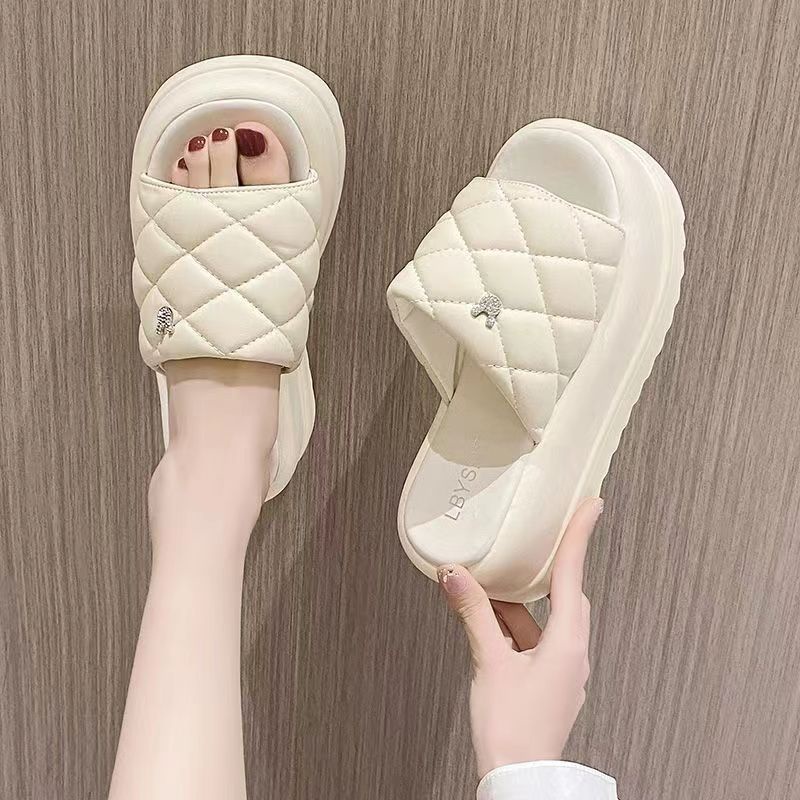 Dép quai ngang đế dày Dép thoải mái và thư giãn thời trang